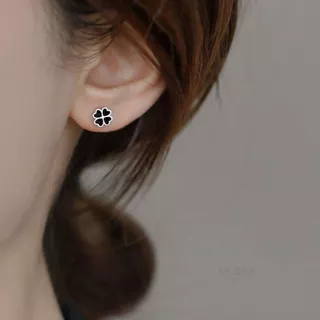 ESCOBAL ต่างหูเงินแท้ Silent Beauty ตุ้มหูเงินแท้ ต่างหูแฟชั่น ต่างหูนำโชค Valentine ของขวัญ