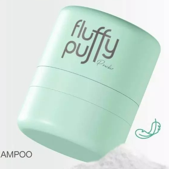 (📍กดในไลฟ์ถูกกว่า📍)🍀พัฟผมเด้ง 🍀Fluffy Puff Dry Shampoo พัฟดรายแชมพู - รูปที่ 2