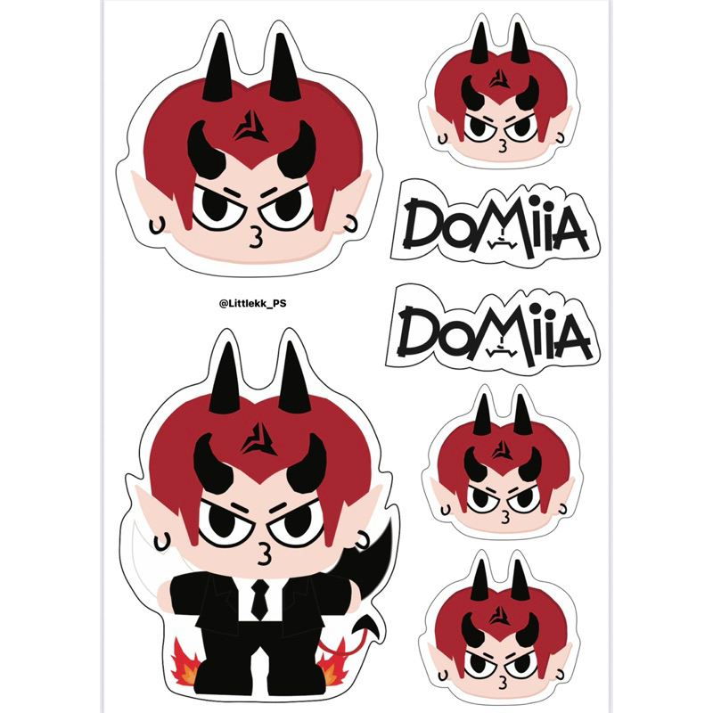 perthsanta สติ๊กเกอร์กันน้ำ Domiia(โดเมียร์) เพิร์ธแซนต้า