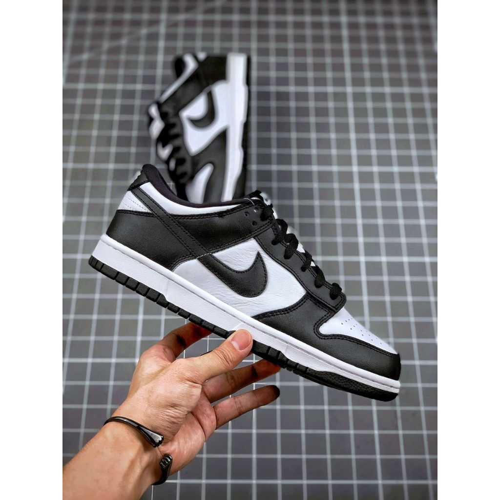 Dunk Low 🐼 White Black รองเท้า Retro Sneakers องเท้าผ้าใบ