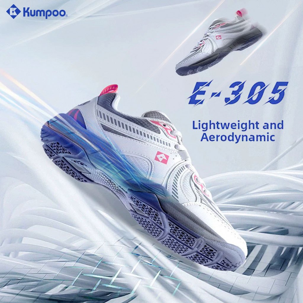 รองเท้าแบดมินตัน Kumpoo รุ่น KH-E305 new 2025