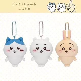 Chikawa Plush Doll, จี้กระเป๋าตุ๊กตา Usaki 10 ซม., จี้อะนิเมะญี่ปุ่น Chikawa Xiaobaji