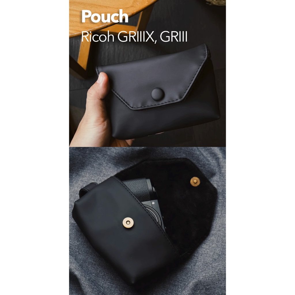 Pouch ซองกล้อง Ricoh GRIII GRIIIX จาก King