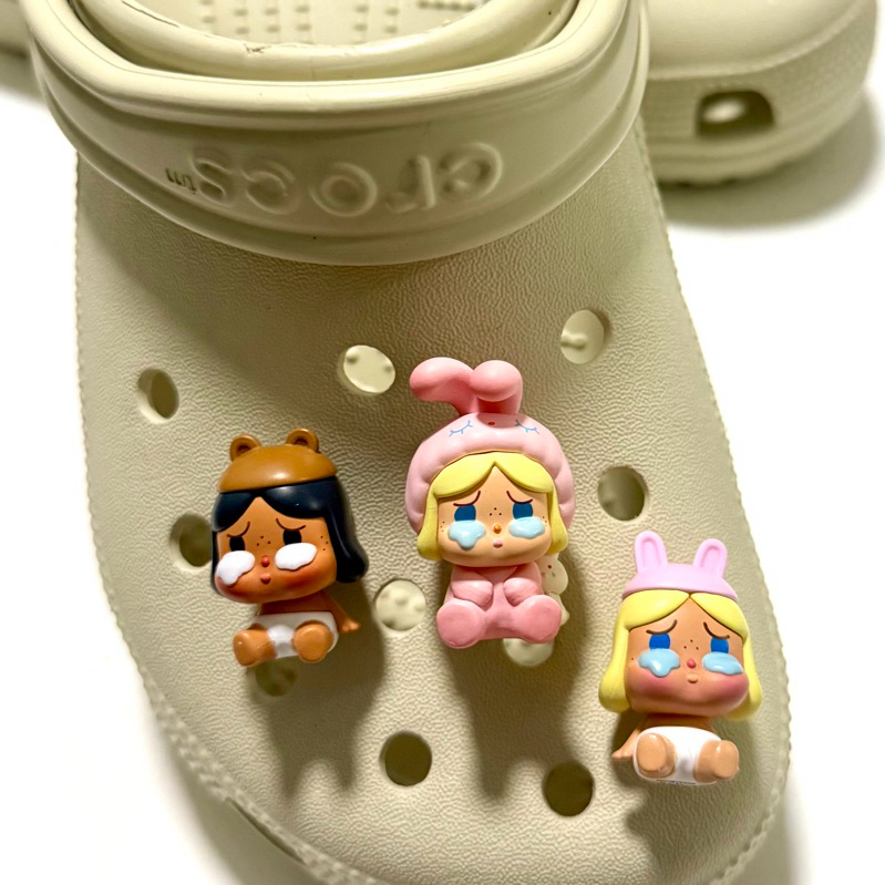 [พร้อมส่ง 🇹🇭] 💢Popbean ของแท้ 💯 จิบบิท jibbitz crybaby  สำหรับติดรองเท้า Crocs‼️( เฉพาะตัว Crybaby PopBean)  #crybaby