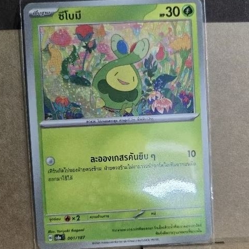 [การ์ดโปเกมอน] ซึโบมี