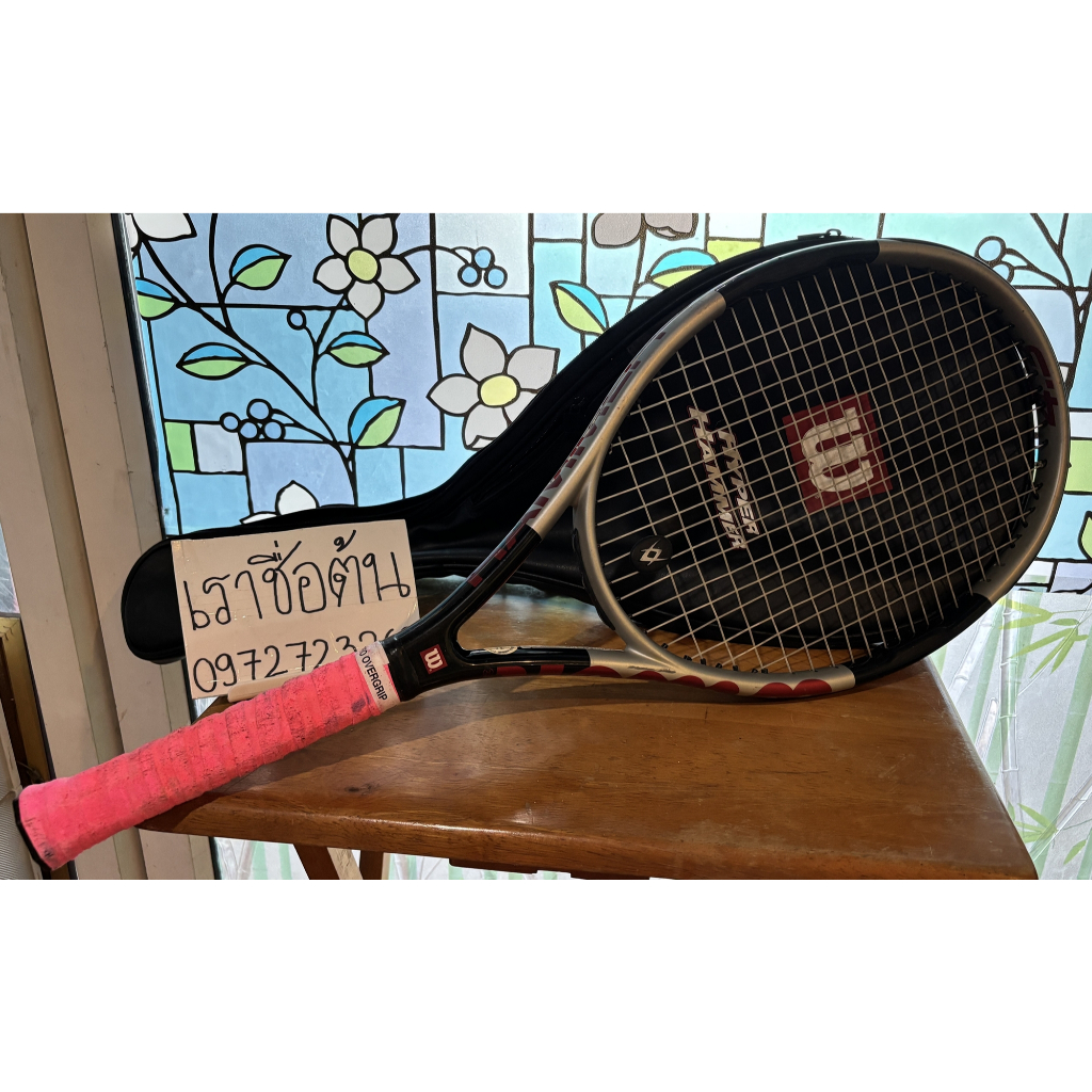 📌 ไม้เทนนิส Wilson Hyper Hammer 4.3 สภาพดี ครับ
