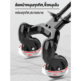 OutTrek รถเข็นเด็ก รถเข็นเด็กพับได้ 4 ล้อ พกพาได้ มีพนักพิง แบบใหม่แข็งแรง ล้อมีเบรค