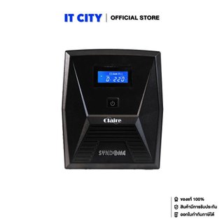 SYNDOME UPS CLAIRE-1500 (1500VA/900W) (2Y) (PW1-000639)