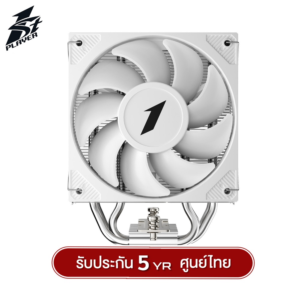 ซีพียูคูลเลอร์ 1st Player CY12 Series (TDP225W) Black / White Air CPU Cooler รับประกัน 5 ปี - รูปที่ 3