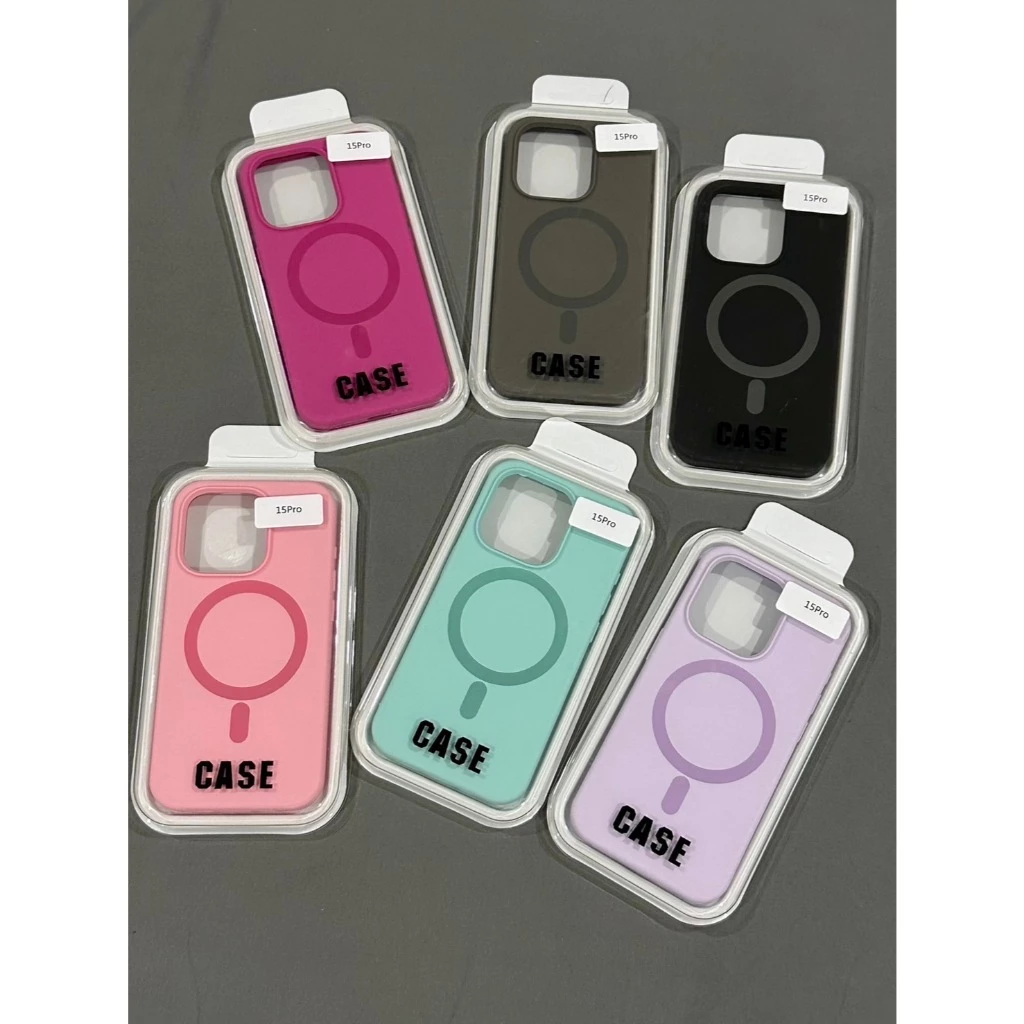 ส่งจากไทย เร็ว1-2วัน เคสไอโฟนเคสซิลิโคน กันกระแทกSilicone Case for รุ่น i13 i14 i15 i16 i17 ชาร์จไร้สาย