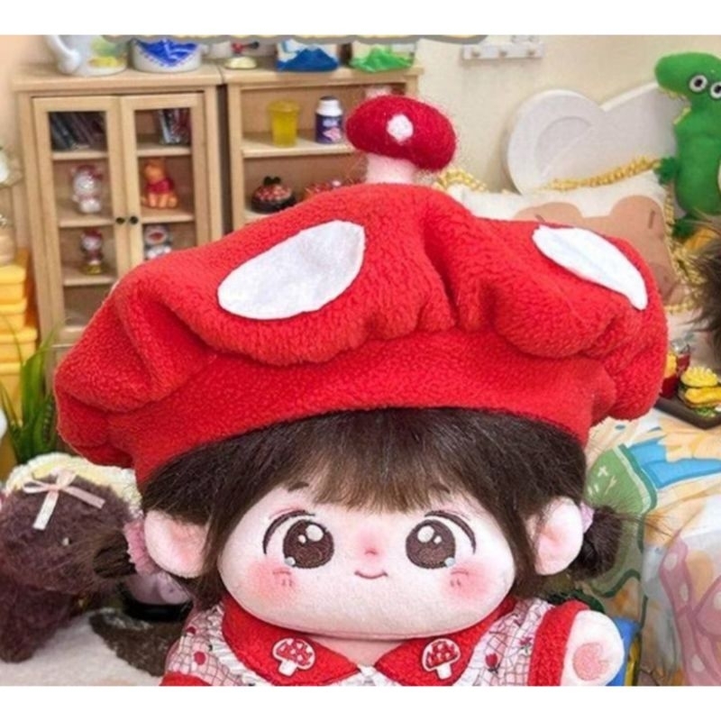 พร้อมส่ง_หมวกตุ๊กตา​20​cm.​ , ตุ๊กตาผ้าฝ้าย, ตุ๊ีกตาไอดอล, Exo​ ร้านไทย​พร้อมจัดส่ง​ไม่ต้องรอพรีออเดอร์​
