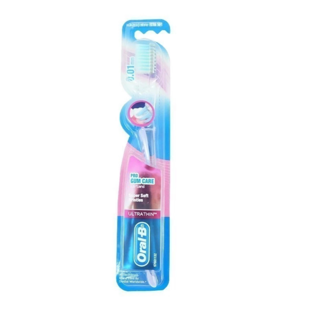 แปรงสีฟันออรัล-บี อัลตร้าธิน โปรกัมแคร์ l Oral-B Pro Gum Care Toothbrush