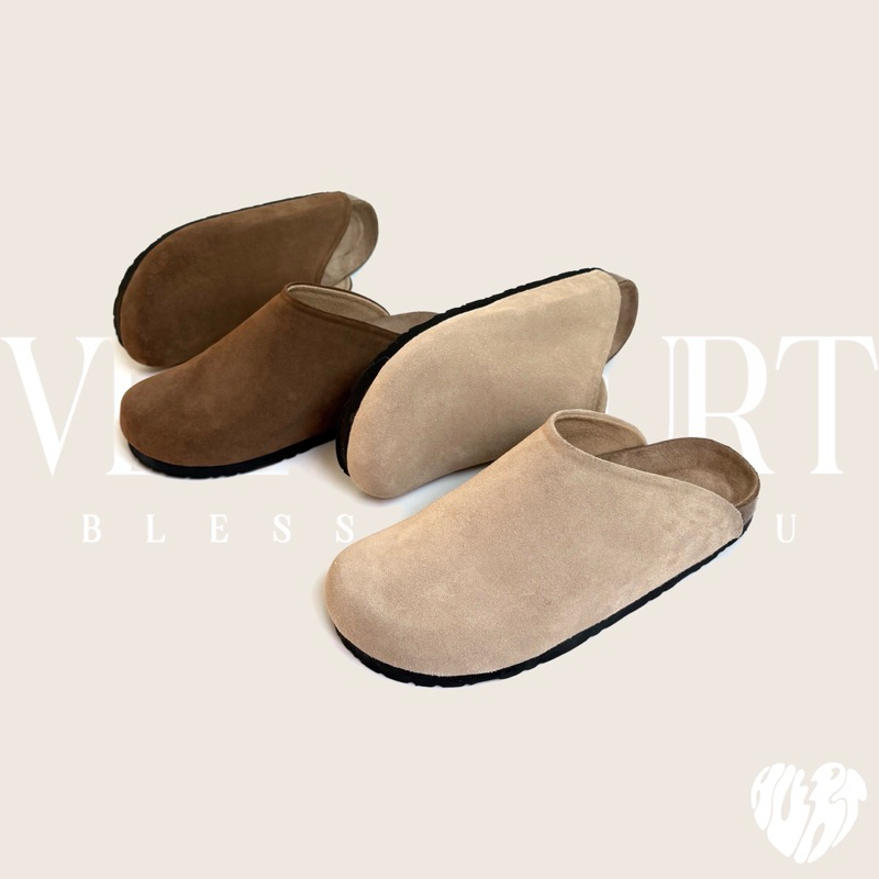 รองเท้าหนัง Vely.Hurt Simple Slide