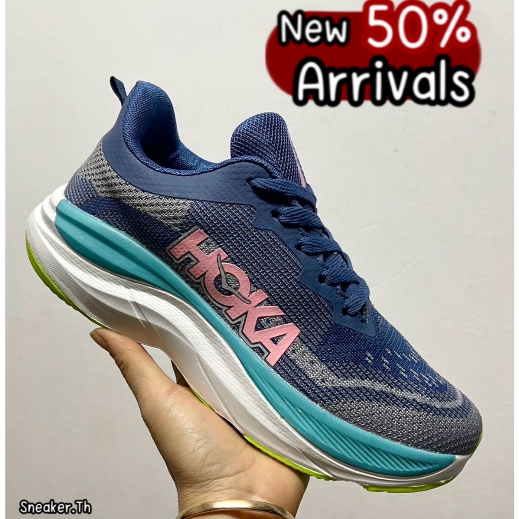 รองเท้าผ้าใบ H0KA  One Sky Flow (37-45EU) เหมาะกับผู้ชาย ใส่สบาย พร้อมส่ง V87B110