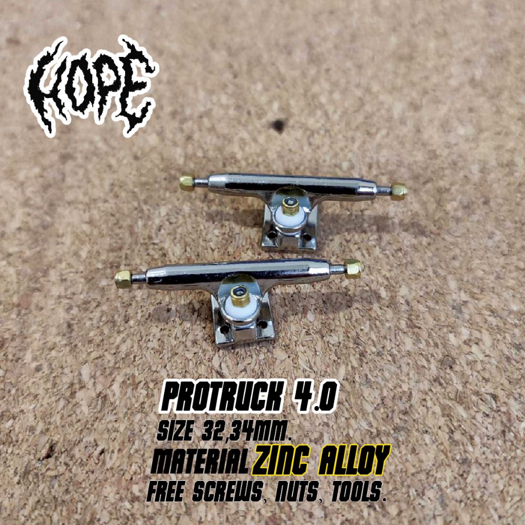 Hope fingerboard Protruck 4.0 32,34mm. ทร้คโปร 4.0 ตัวใหม่ 2025 ฟิลลิ่งดีอัพเกรดขั้นสุด