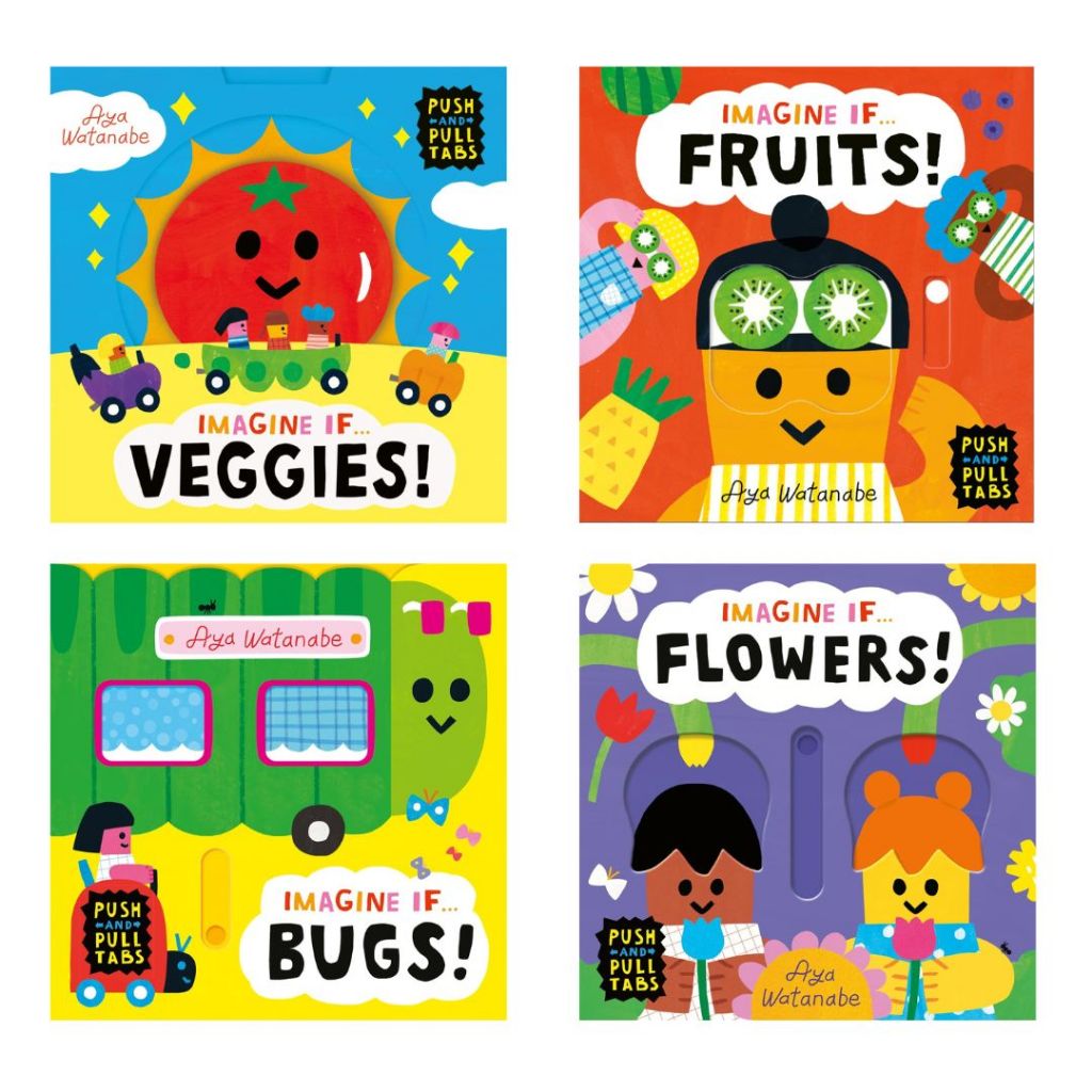Imagine If... Push and Pull Tabs Book Series