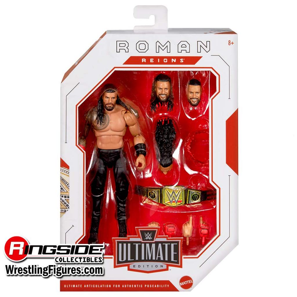 Mattel WWE Best of Ultimate Edition 6 : Roman Reigns (Gold WWE Belt)