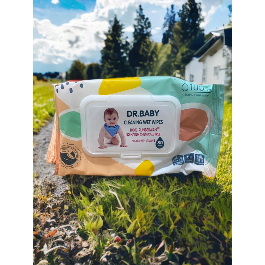 Boqi factory ทิชชู่เปียกเด็ก ทิชชู่เปียกทำความสะอาด พร้อมส่ง ราคาถูก น้ำเต็มๆแผ่น12✖️16cm Baby WipesA7 - รูปที่ 3