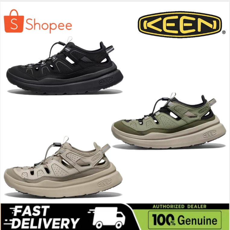 【ของแท้ 100%】🔥🔥🔥 KEEN WK 450 Sandal รองเท้าเท้าแตะรัดส้น ลำลอง หญิง ชาย