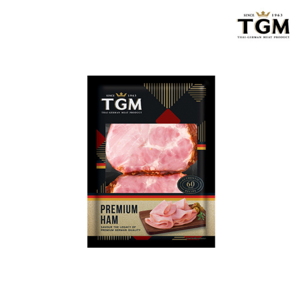 TGM พาสตรามี่หมู (Pork Pastrami) 500 g