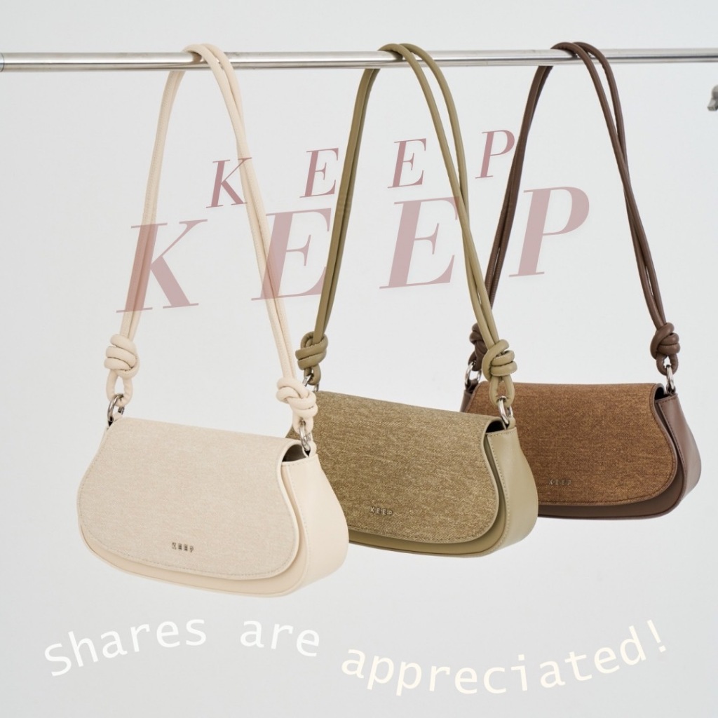 [New In] KEEP รุ่น’ Swift ' สายสะพาย 2 เส้น สายสั้น [มีบริการหลังการขาย]