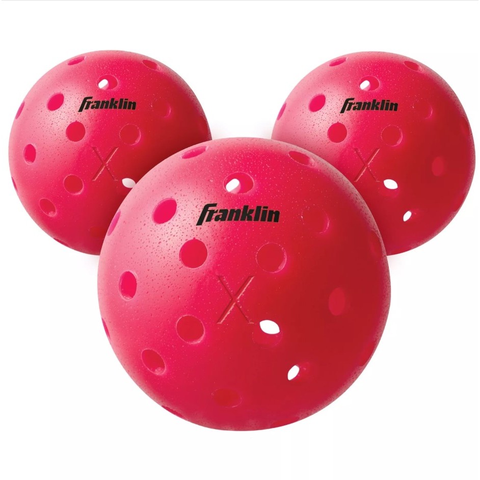 Pickleball BALL // Franklin X-40 Outdoor Balls (No Box) PINK