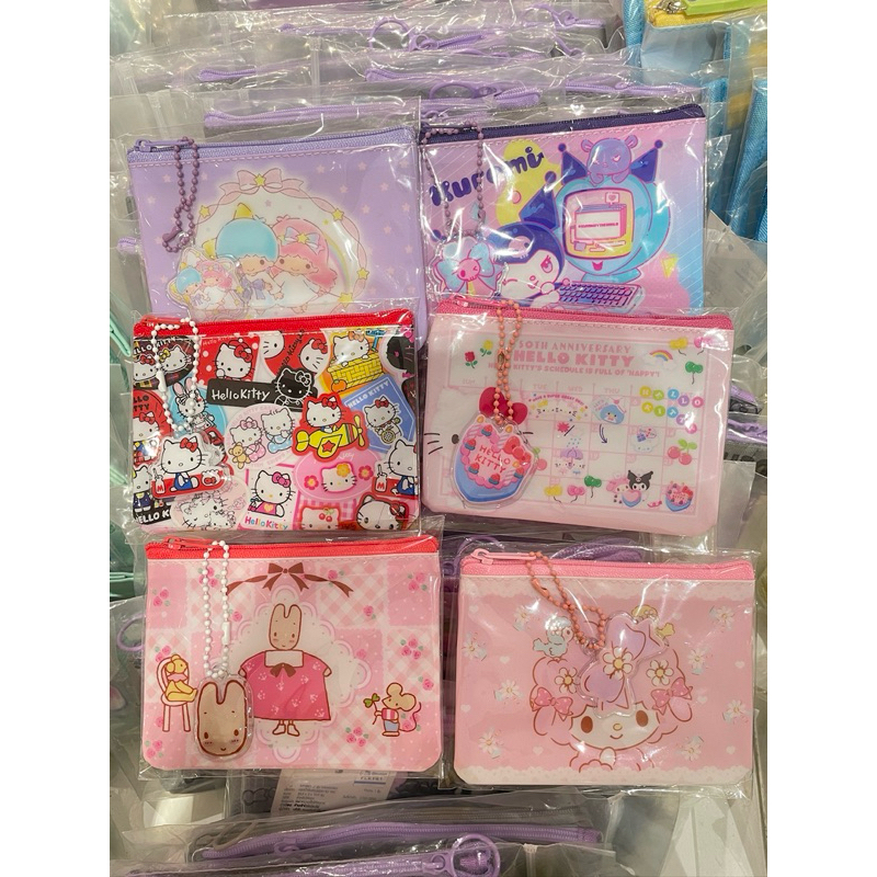 กระเป๋า Sario Hello Kitty ซองใส่เหรียญ ซองใส่นามบัตร ซองใส่การ์ด
