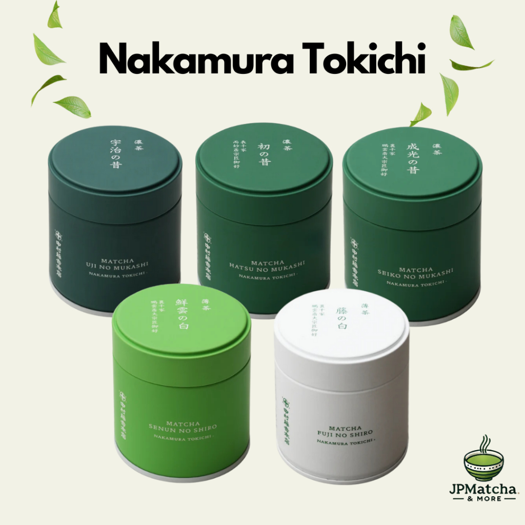 🍃 Nakamura Tokichi  มัทฉะเกรดพิธีการคุณภาพจากอุจิ เกียวโต ขนาด 30g.