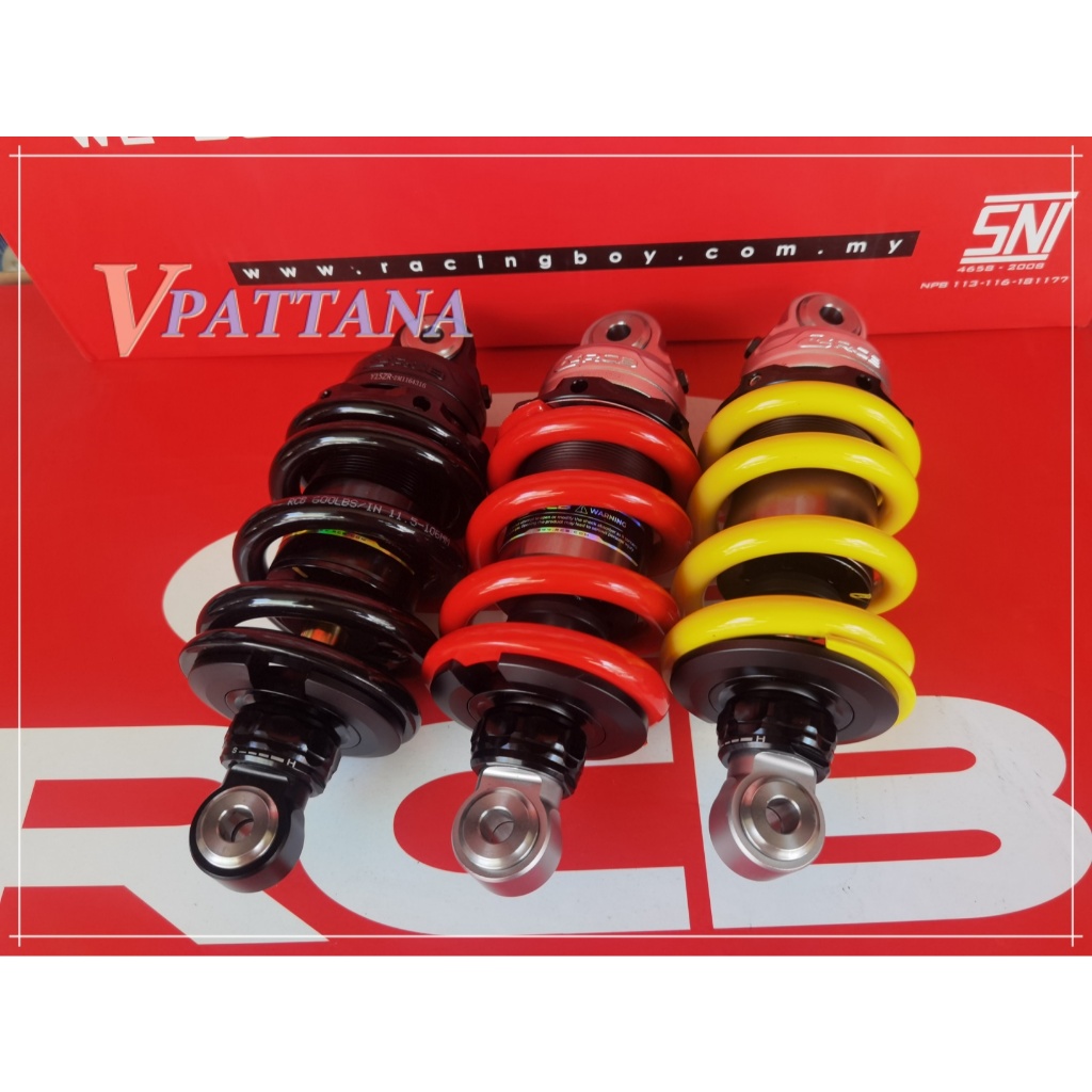 RCB โช้คหลัง S3 Line  for Exciter/Spark135 205 mm ปรับรีบาวค์