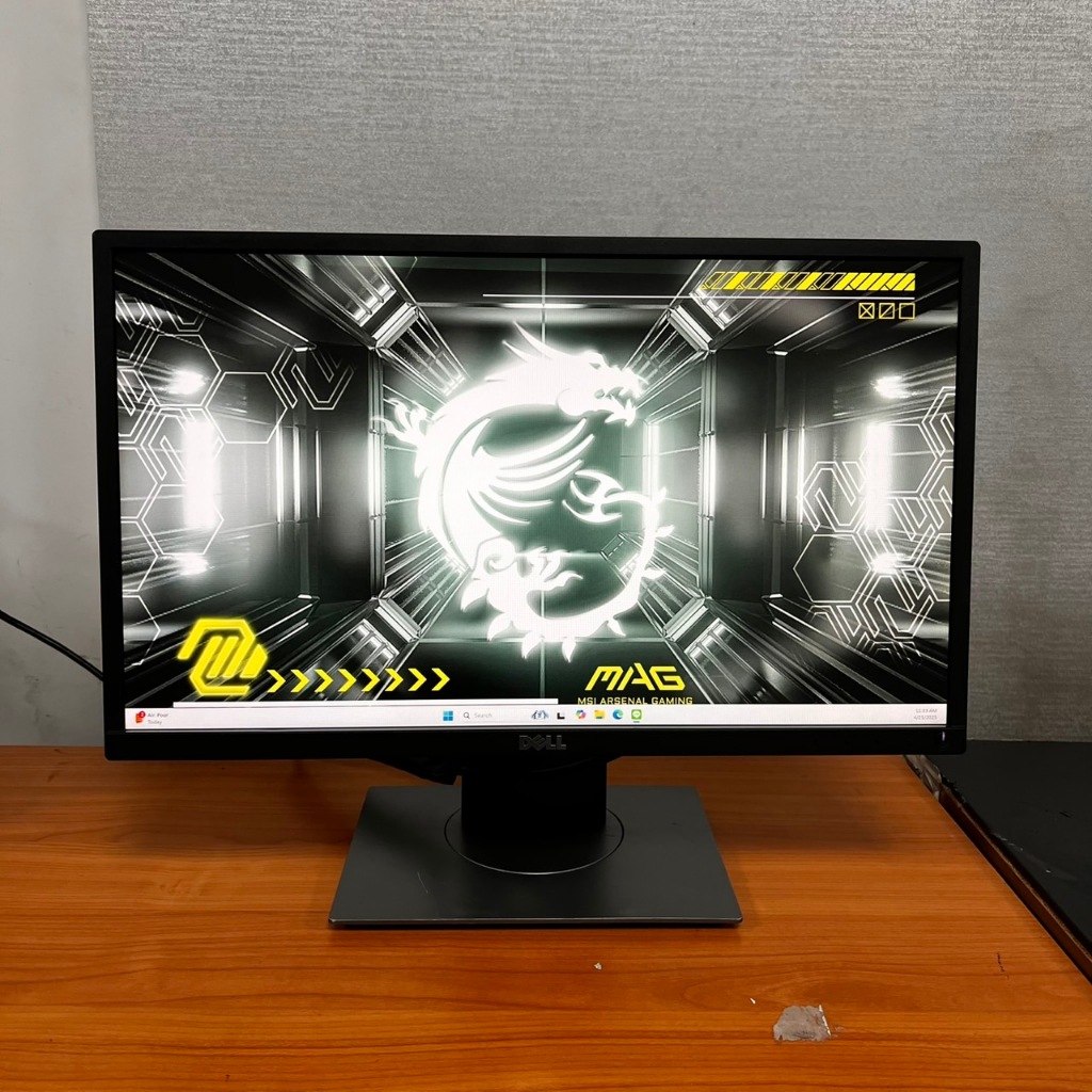 MONITOR DELL P2217H 21.5" IPS FHD (1920x1080@60Hz) สภาพสวย ปรับหมุนได้