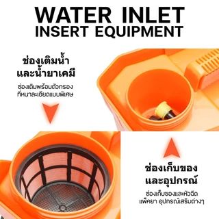 SKY TOOLS เครื่องพ่นยา 16L 20L ถังพ่นยาแบตเตอรี่ เครื่องพ่นฆ่าเชื้อ