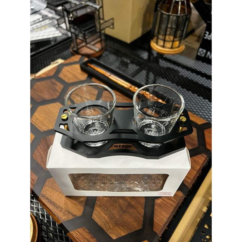 ‼️พร้อมส่ง‼️🇯🇵Wantkey camp x N CAMP🇹🇭 แก้วช็อต สำหรับกินเหล้า หรือ สาเก