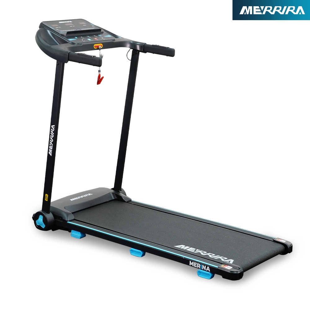 MERRIRA MT-40 ลู่วิ่งไฟฟ้า 1.5 แรงม้า เชื่อมต่อ ZWIFT ได้ สายพานกว้าง 39 ซม.