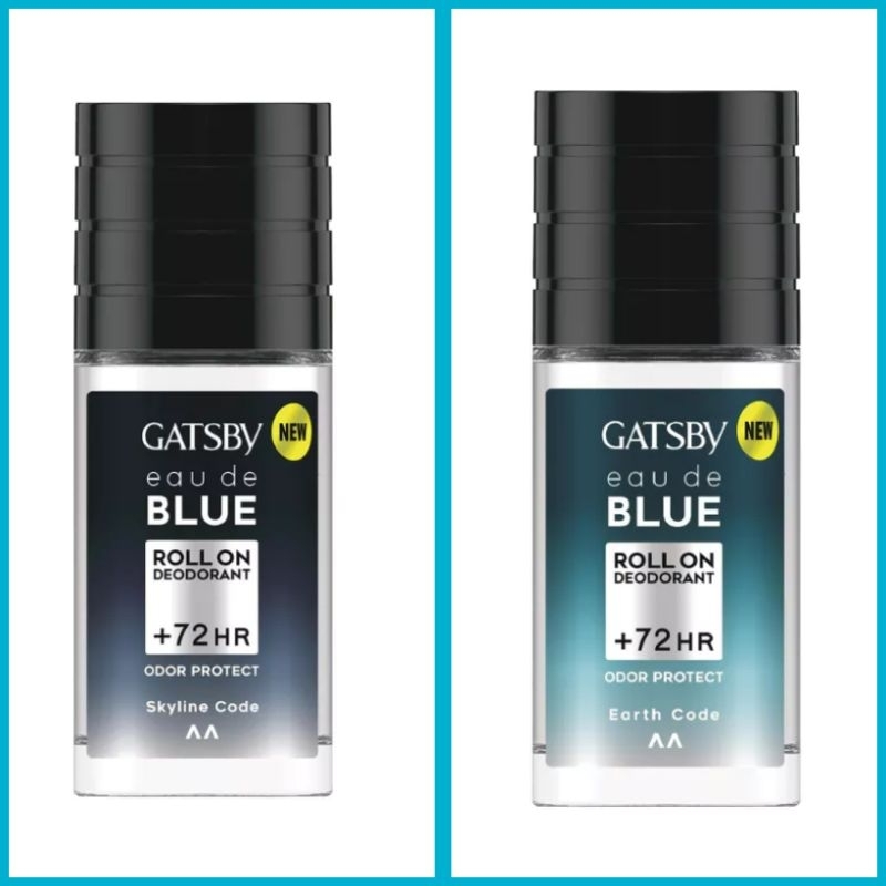 Gatsby Eau De Blue Roll On Deodorant 50ml มี2สูตรให้เลือก