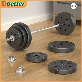 KJH บาร์เบล บาร์เบลยกน้ำหนัก แกนยกน้ำหนัก บาร์เบลปรับน้ำหนัก Barbell Set 20kg-50kg อุปกรณ์ฟิตเนส