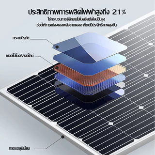 แผงโซล่าเซลล์ 400W-800W Single crystal/Polycrystalline มีรับประกั 400วัตต์ 460วัตต์ แผงโมโน แผงพลังงานแสงอาทิตย์ โซล่าเซ