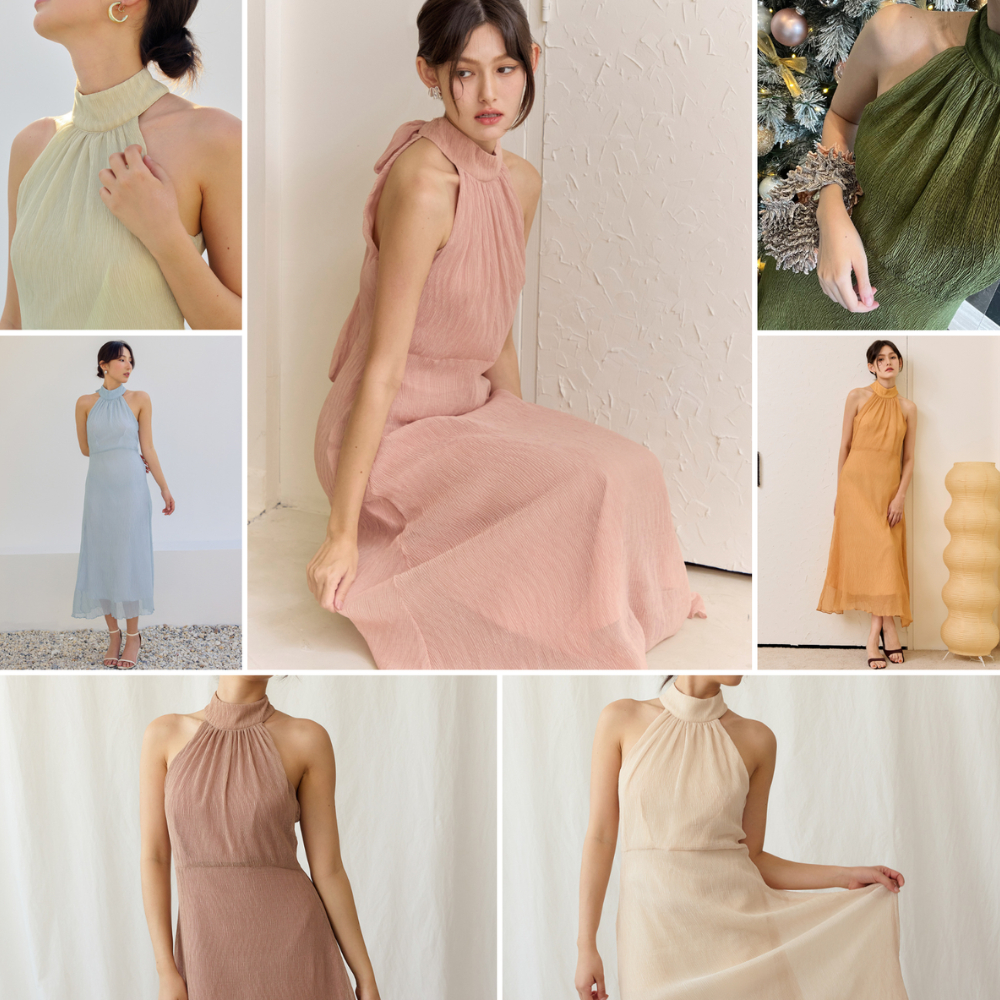 Tangerines - Ribbon dress ชุดเดรส ออกงาน