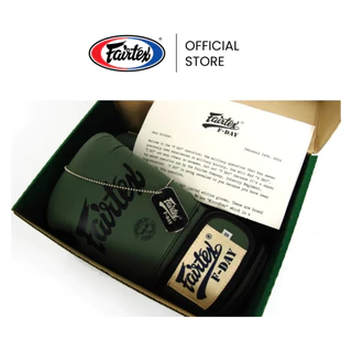 Fairtex นวมชกมวย BGV11 F-Day หนังไมโครไฟเบอร์ น้ำหนักเบา แม่นยำ กระชับข้อมือ นวมมวยพร้อมแพ็คเกจของขวัญ | Boxing Gloves
