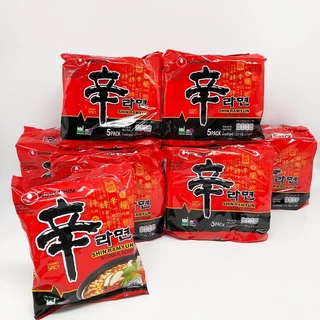 Shin Ramen 1 ลัง 40 ห่อ นงชิม ชิน รามยอน เกาหลี 신라면 ชินราเมง ชินราเมียน