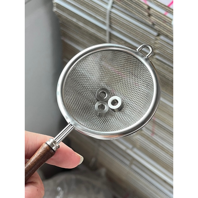 ‼️เก็บโค้ดลด 24 บาท‼️ อุปกรร์ชงมัทฉะ✨ ลูกเหล็กร่อนผงชา กระชอนร่อนผงชา กระชอนร่อนมัทฉะ กระชอนสแตนเลสแท้ Foodgrade