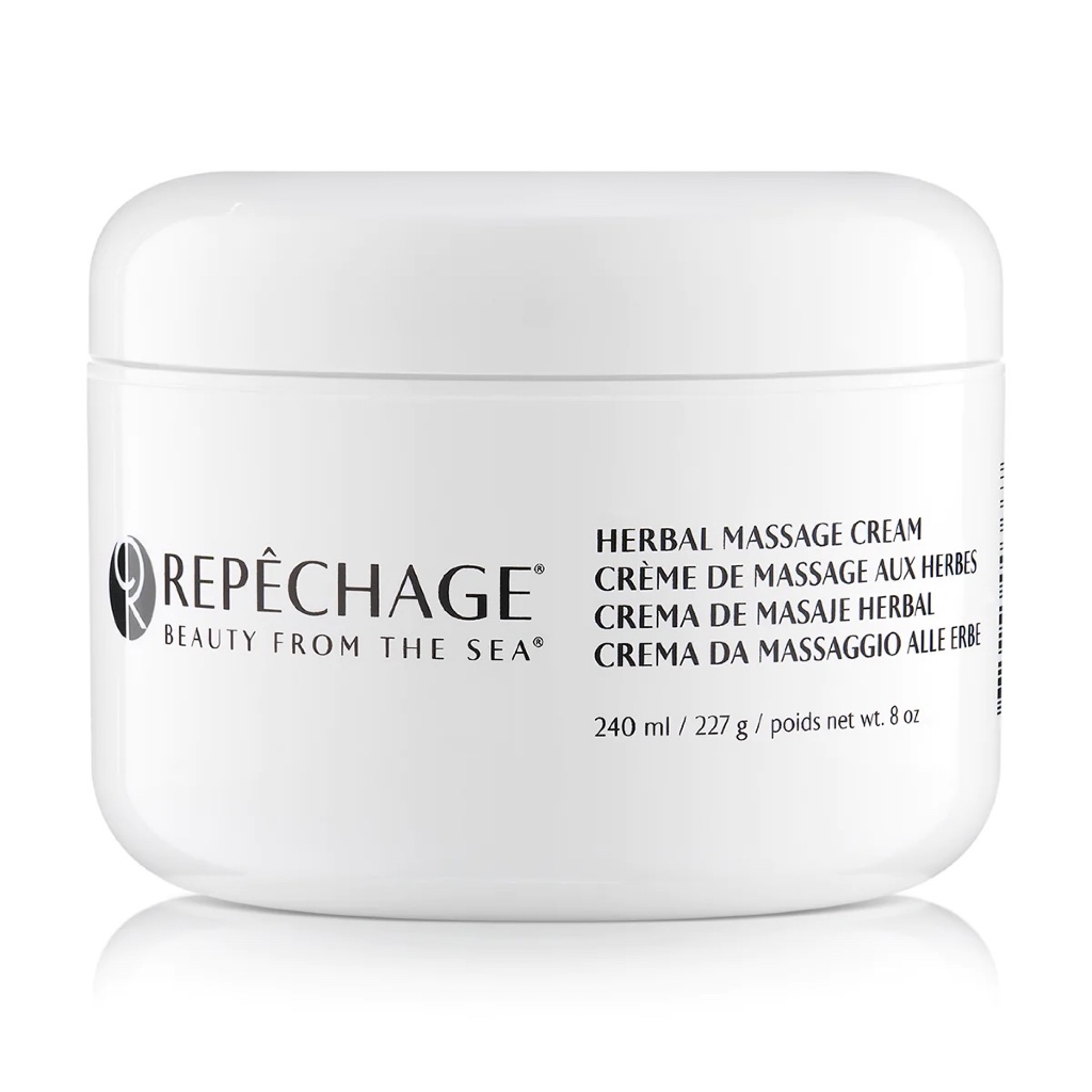Repechage Herbal Massage Cream – For Normal to Dry Skin (8oz/227g), exp. 23 Jul 2027