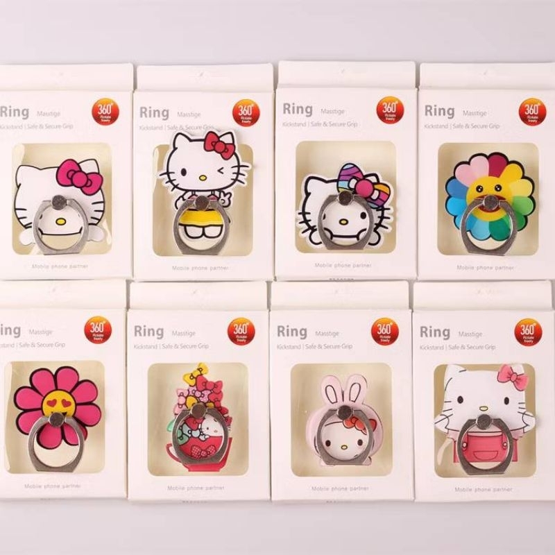แหวนติดหลังมือถือ ขาตั้งมือถือ ที่ติดหลังโทรศัพท์ สินค้าพร้อมส่ง