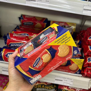 McVities Digestive MyBizcuit ถุงแดง 355 / 390g. แมคไวตี้ส์ ไดเจสทีฟ มินิส์ บิสกิต โฮลวีท