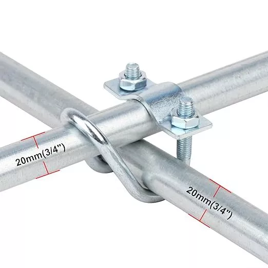 แคลมป์รัดท่อเหล็กรูปตัวยู Galvanized Steel Pipe Clip thumbnail 5