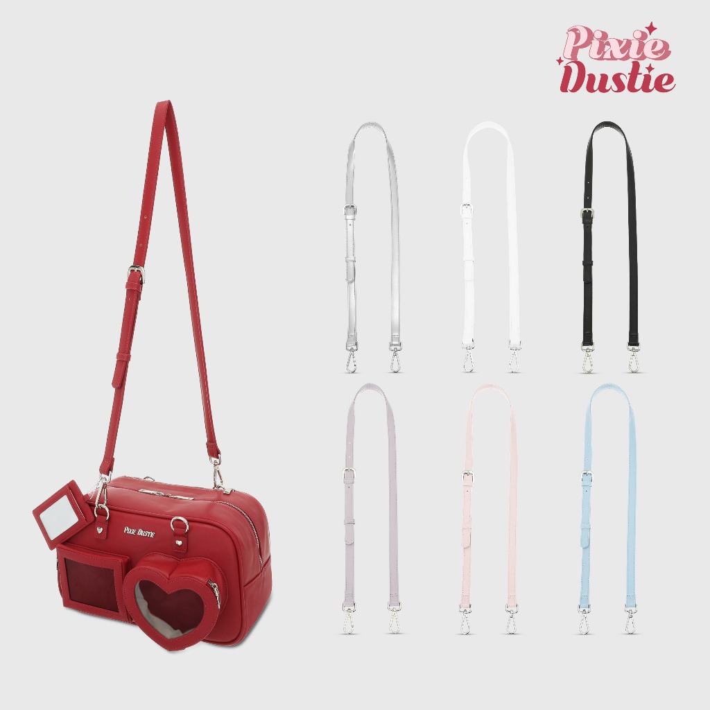 Louis Montini (Pixie Dustie) สายสะพายข้าง สายสะพายกระเป๋า รุ่น Pixie Heart Bag PIX10-BELT