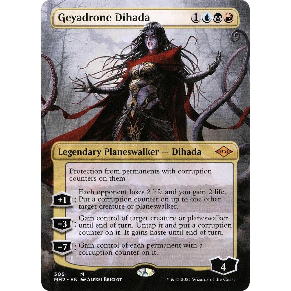MTG : Geyadrone Dihada (Borderless) - Modern Horizons 2 (MH2)