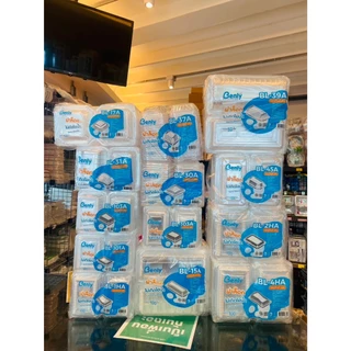 กล่องเบเกอรี่ใส OPS กันไอน้ำแบรนด์ BL*ฝาล็อคได้ทุกเบอร์ [ตัวเลือกสินค้า] ( ถุงสีฟ้า )