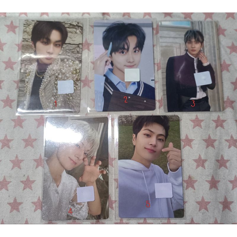 การ์ด enhypen การ์ดรวม JUNGWON&JAY รวมอัลบั้ม