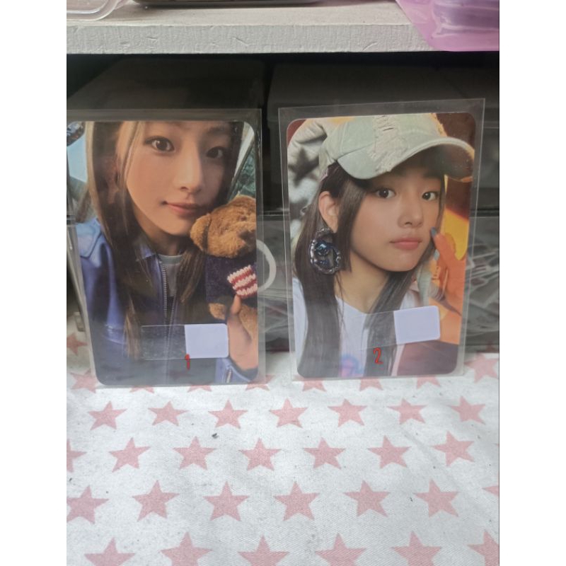 การ์ด NJZ minji อัลบั้ม omg