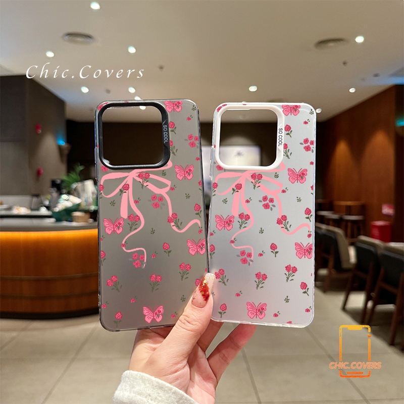 สำหรับ Realme C20 C20A C11 C21Y C25Y C25S C12 C30 C35 C55 C67 5i 5S Note50 Note60 Narzo20 ดอกไม้หวานสด